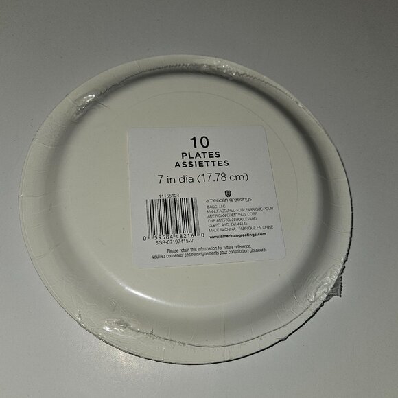 NEW 3 Pkgs Summer Paper Plates Lot Pineapple Popsicles Stars 4th July Picnic - Picture 6 of 11